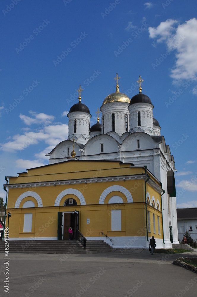 Fototapeta premium Borovsk is a city in Russia, the administrative center of the Borovsky district of the Kaluga region. In the XIV-XV centuries. - one of the centers of the Serpukhov-Borovsk principality.
