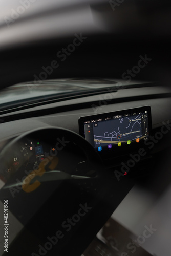 New navigation system in the Cupra sports car photo