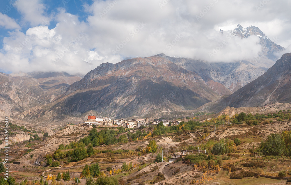 Mountain Himalayan landscape