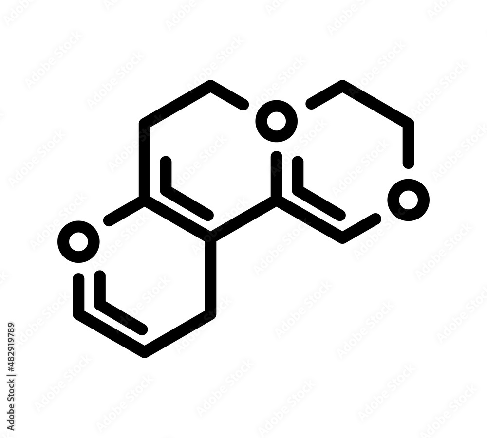 Molecule flat icon. Pictogram for web. Line stroke. Atom symbol isolated on white background. Vector eps10 Molecule flat icon. Pictogram for web. Line stroke. Atom symbol isolated on white background. Vector eps10