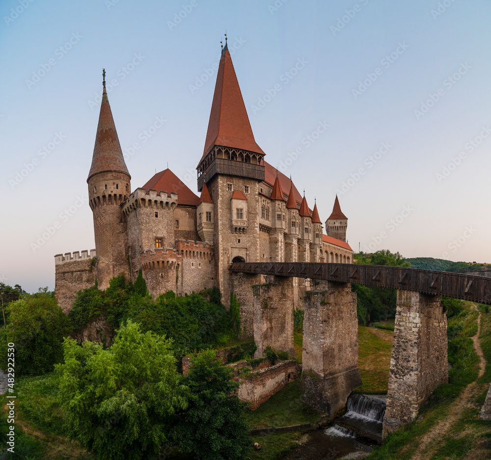 Beautiful Corvin Castle (Hunedoara) Transylvania, Romania