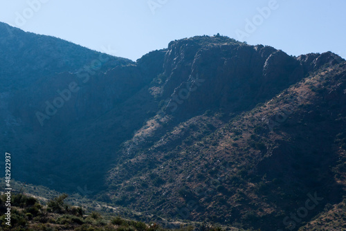 Landscape of the Franklin Mountains of West Texas