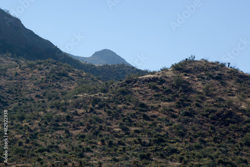 Landscape of the Franklin Mountains of West Texas
