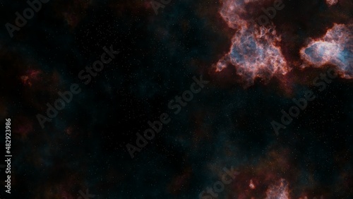 black hole, science fiction. Beauty of deep space. Colorful graphics, night sky, universe, galaxy, Planets © AlexMelas