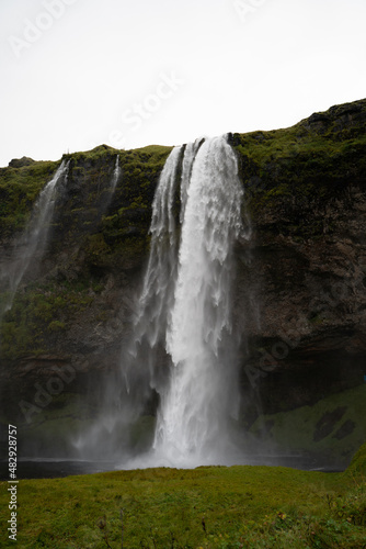 great waterfall in iceland