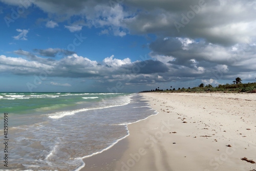 El Cuyo Beach, Yucatan, Mexico photo