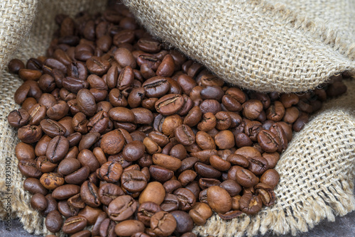 coffee beans © Aleksandr
