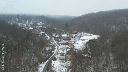 winter in the mountains