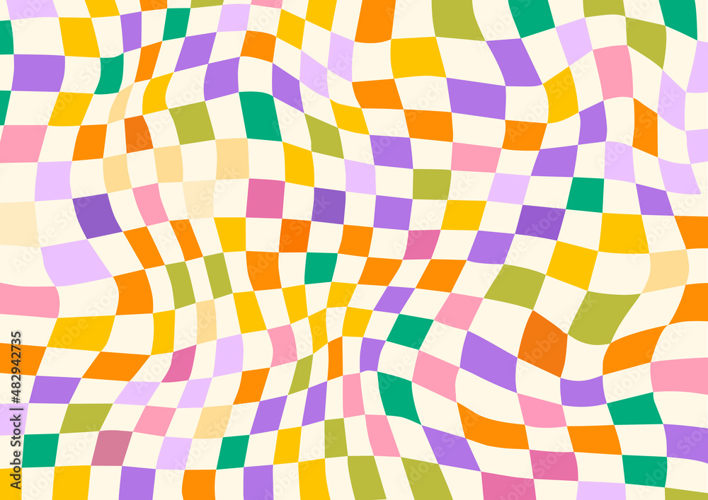 Chessboard retro 70s 90s texture background. Chessboard retro 70s 90s texture background.