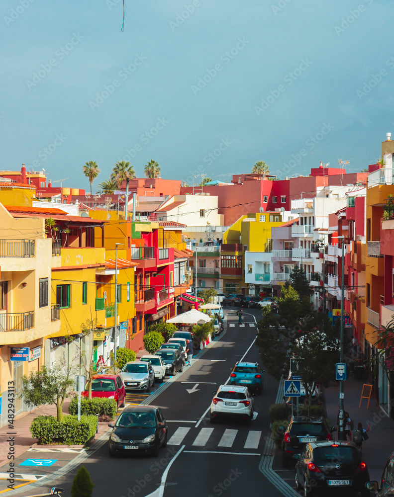 Streets of Puerto de La Cruz, Canarias