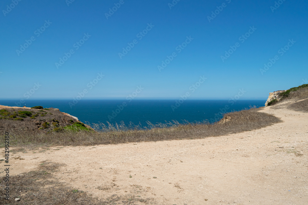 Ocean on the horizon, ocean landscape Ocean on the horizon, ocean landscape