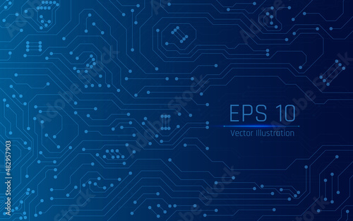 futuristic abstract background. Server, internet, speed. Futuristic tunnel HUD. Motion graphics for an abstract data center .vector illustrator,eps10,wireframe,darck blue background