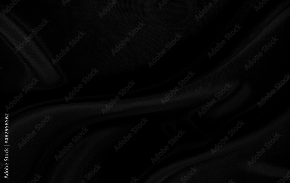 Black gray satin dark fabric texture luxurious shiny that is abstract silk cloth background with patterns soft waves blur beautiful. Black gray satin dark fabric texture luxurious shiny that is abstract silk cloth background with patterns soft waves blur beautiful.