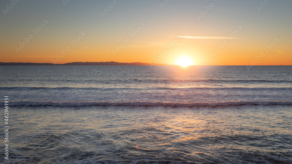 sunset ocean vibes