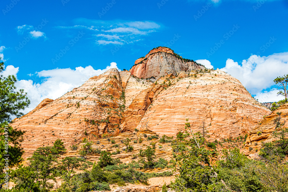 Rock formation in Zion National Park