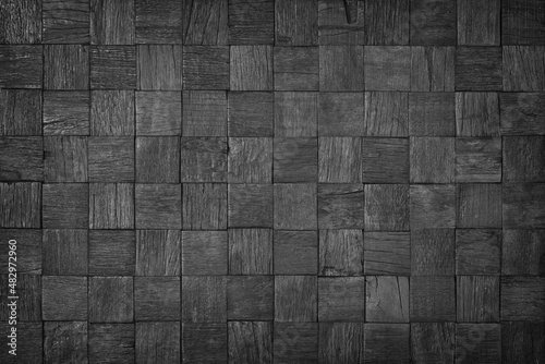 black wood wall background,...