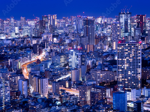 夕暮れの都市風景　東京　 © moonrise