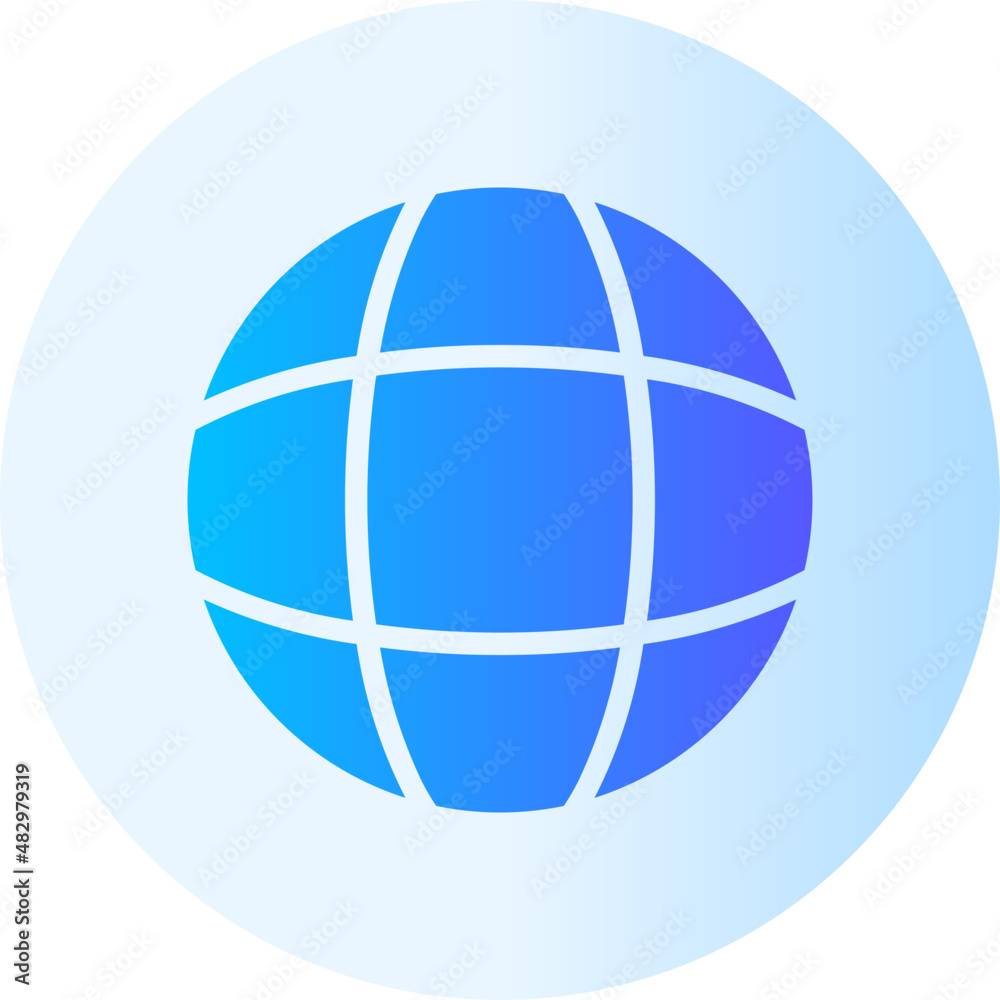 worldwide gradient icon worldwide gradient icon