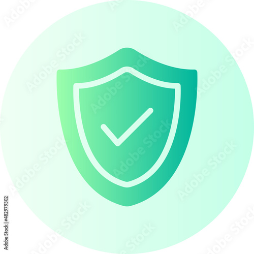 shield gradient icon
