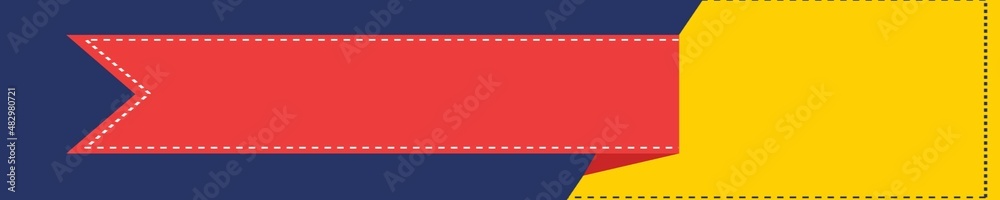 Red and blue Shapes banner background design Red and blue Shapes banner background design