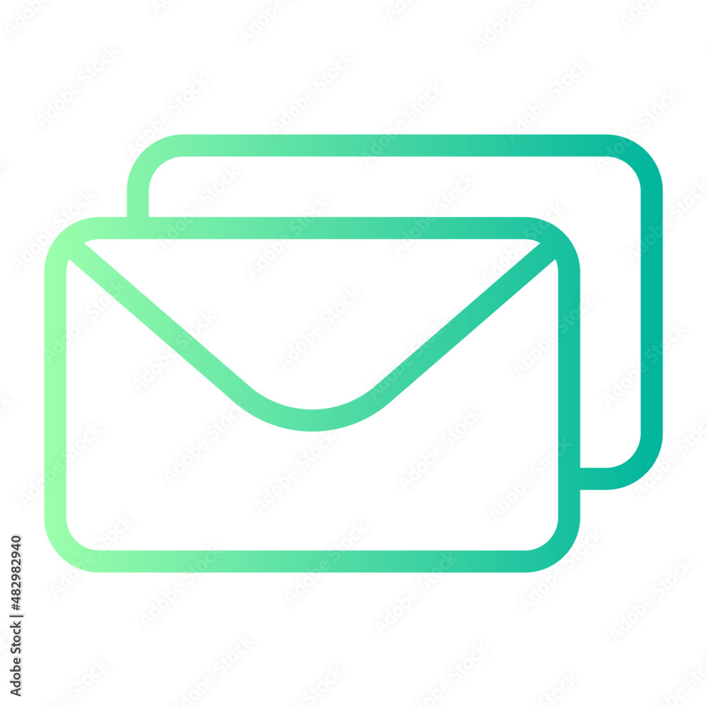 email gradient icon