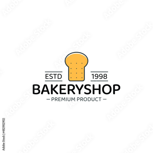 Vintage Retro Bakery, Cupcakes, and deserts Logo Badges And Labels Stock Vector with a little modern touch