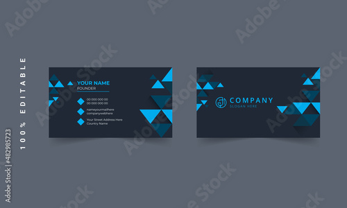 Business cards templates design. Modern business cards. Business card with photo, business card photography, business card layout. Blue business card, Yellow business card, Orange business card, Red b