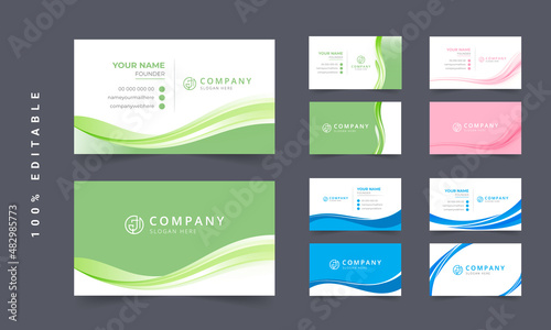 Business cards templates design. Modern business cards. Business card with photo, business card photography, business card layout. Blue business card, Yellow business card, Orange business card, Red b