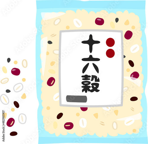 袋入りの雑穀