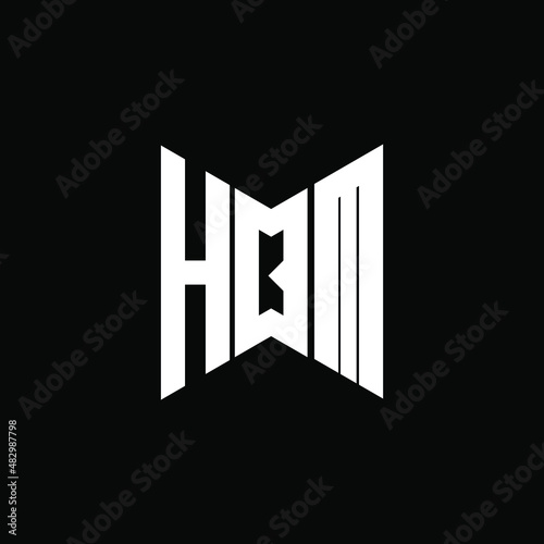 HQM letter logo creative design. HQM unique design photo