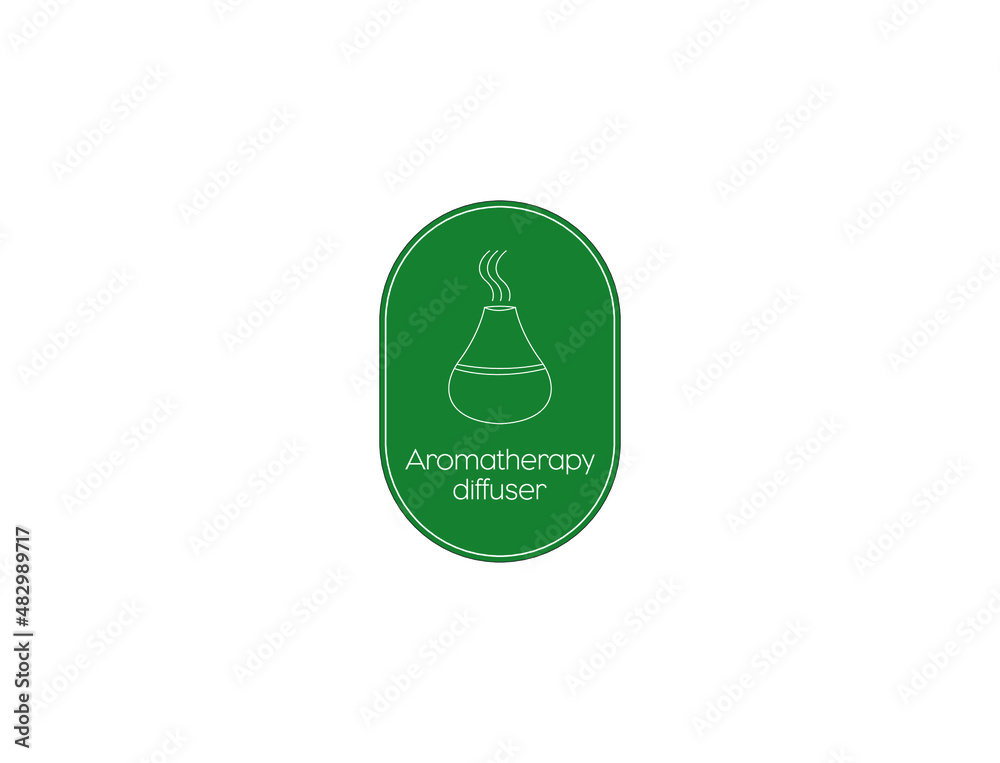 Aromatherapy oil icon vector illustration Aromatherapy oil icon vector illustration