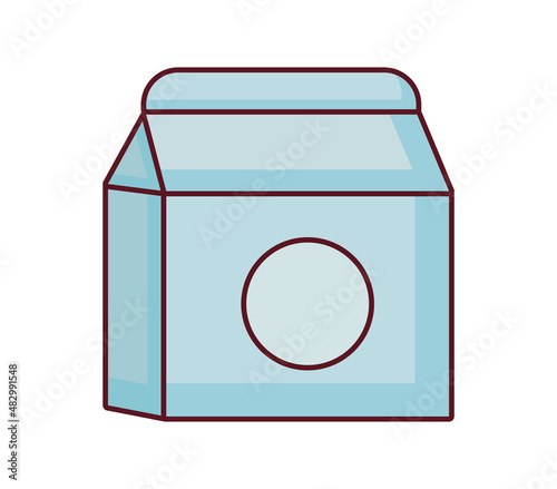 milk carton illustration