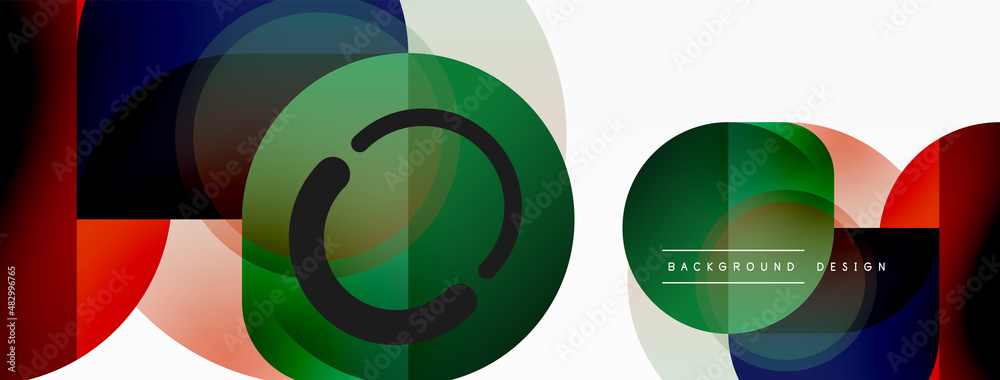 Creative geometric wallpaper. Minimal circle triangle and square line abstract background. Vector illustration for wallpaper banner background or landing page Creative geometric wallpaper. Minimal circle triangle and square line abstract background. Vector illustration for wallpaper banner background or landing page