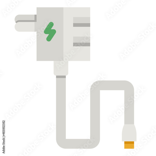 charger flat icon