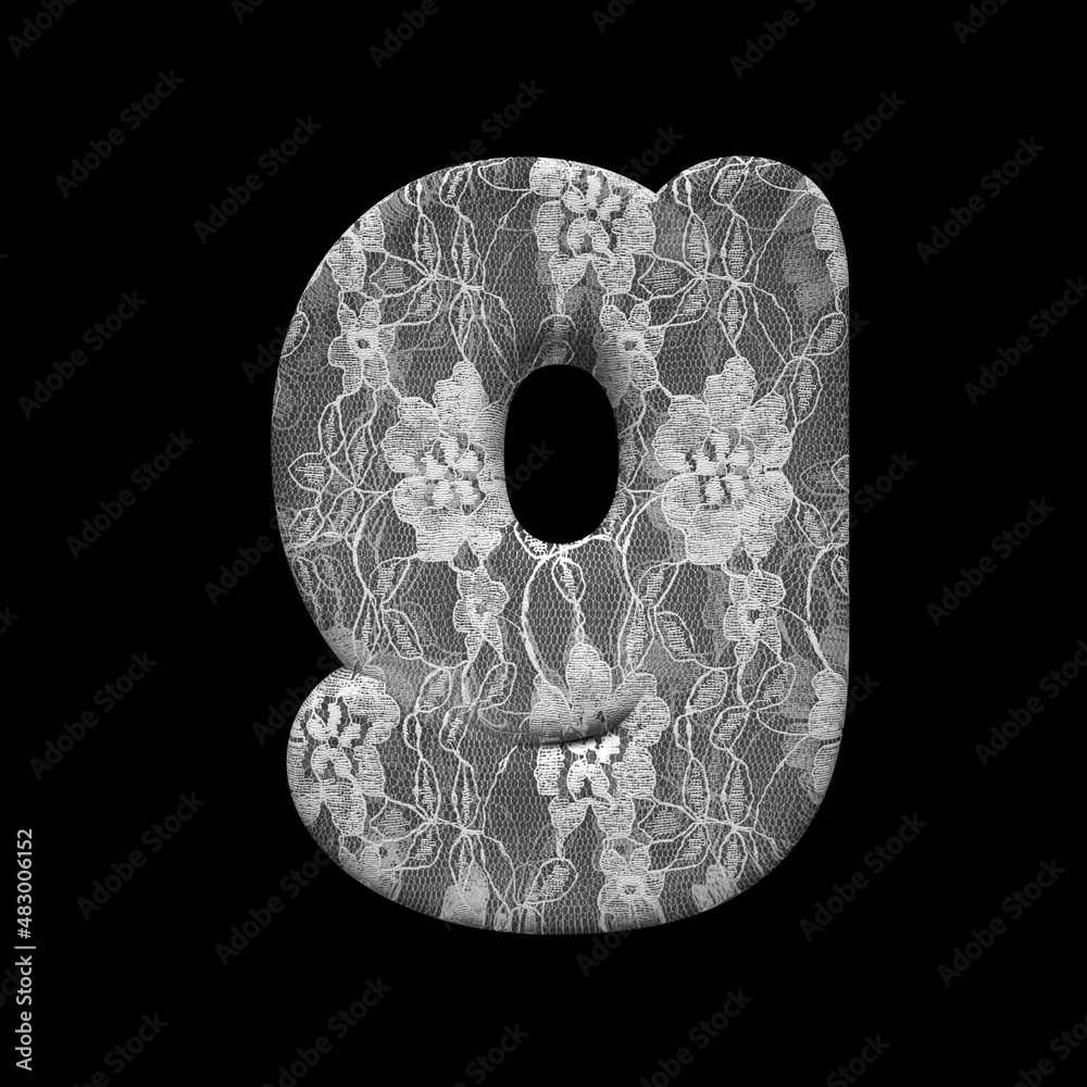 lace letter G - Small 3d fabric font - Suitable for lace, romantism or wedding related subjects lace letter G - Small 3d fabric font - Suitable for lace, romantism or wedding related subjects