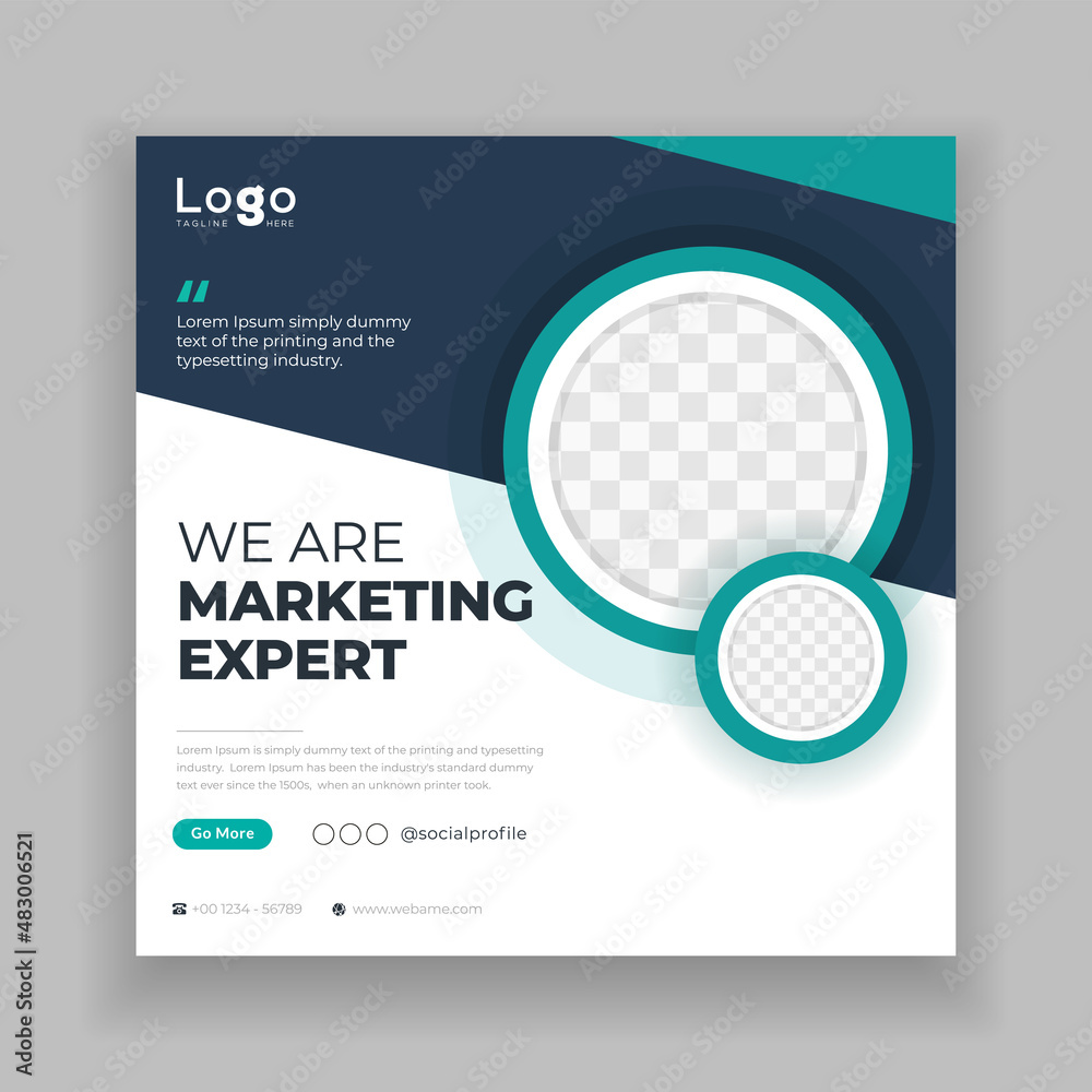 Digital marketing social media banner Digital marketing social media banner