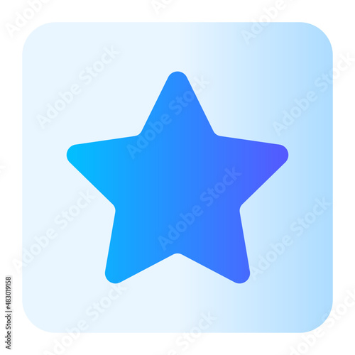 star rating gradient icon