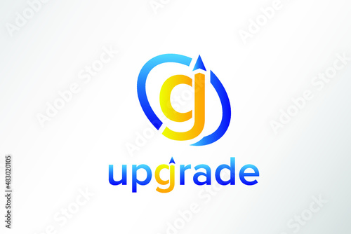 upgrade logo template