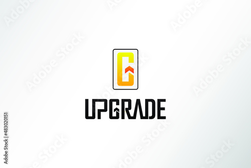 upgrade logo template