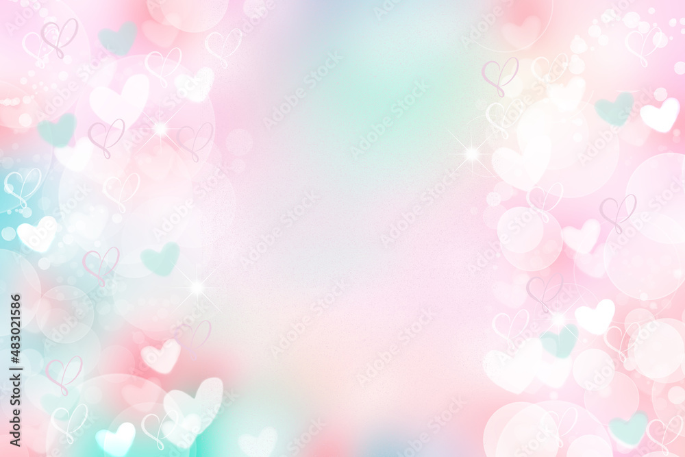 Abstract festive blur light pink pastel background with white pink hearts inside love bokeh for wedding card or Valentine day. Romantic textured backdrop with space for your design. Card concept. Abstract festive blur light pink pastel background with white pink hearts inside love bokeh for wedding card or Valentine day. Romantic textured backdrop with space for your design. Card concept.