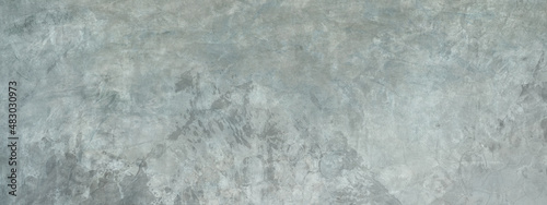 Panorama loft concrete texture details and seamless wall, grunge style backgrounds, and copy space.