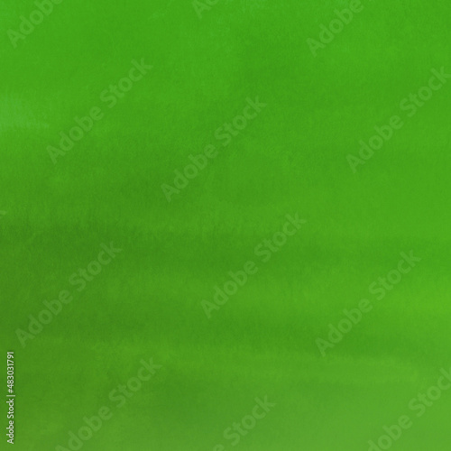 Modern simple creative light green watercolor painted paper textured effect background.