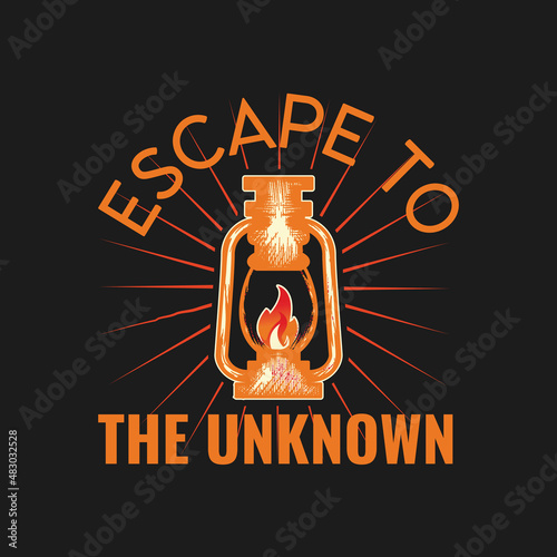 Escape To The Unknown T-shirt