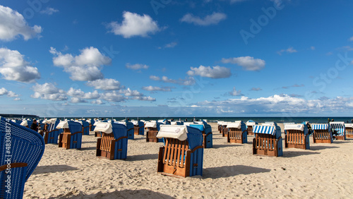 Fototapeta Naklejka Na Ścianę i Meble -  Warnemünde Strand