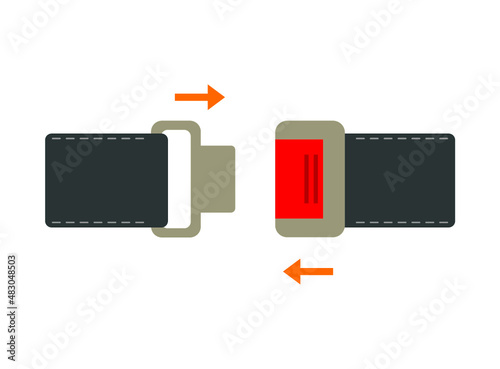 seat belt illustration