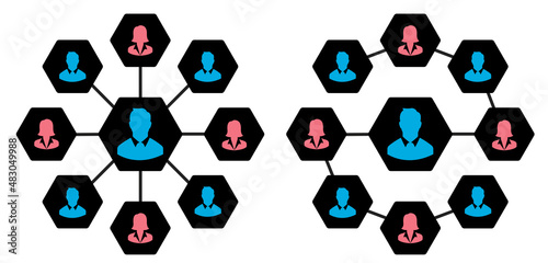 picto réseau organigramme NEW nc 9