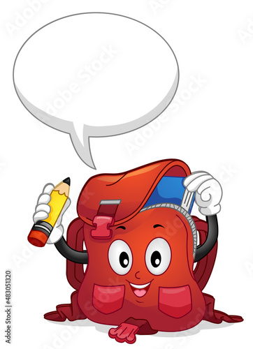 Mascot School Bag Prepare S...