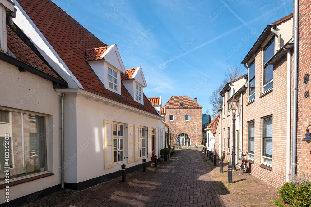 Vanghenpoort in Harderwijk, Gelderland Province, The Netherlands