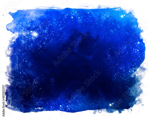 Abstract artistic beautiful colorful bright watercolor spot hand painted back...