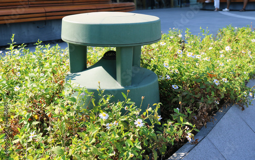 Outdoor speakers for landscape and exterior design.